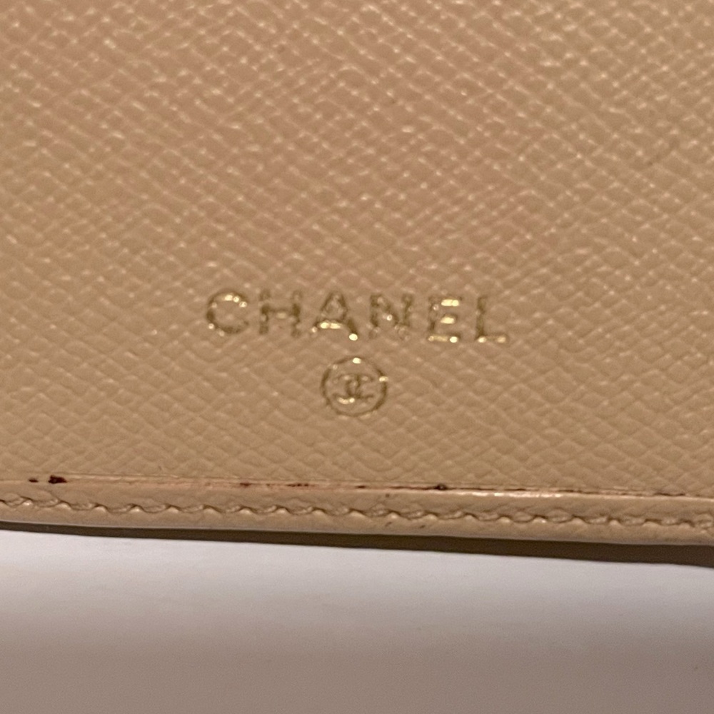 Chanel Beige Wallet - image 4